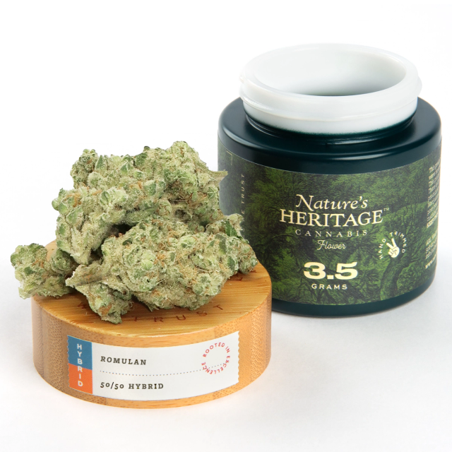 Romulan harvested flower, as labeled by the cited photo source