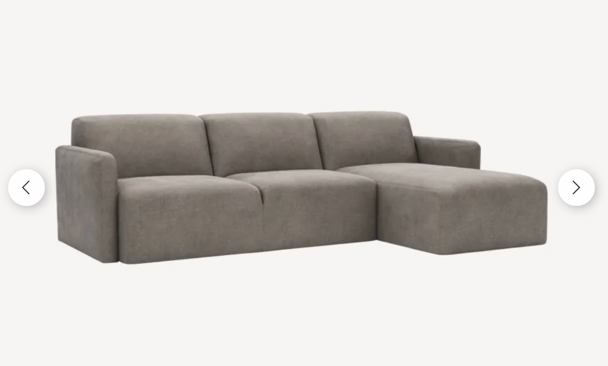 Sofa med tilhørende bord 