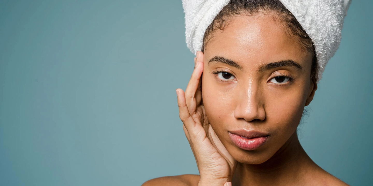 skin care lady
