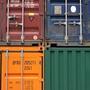 four shipping containers