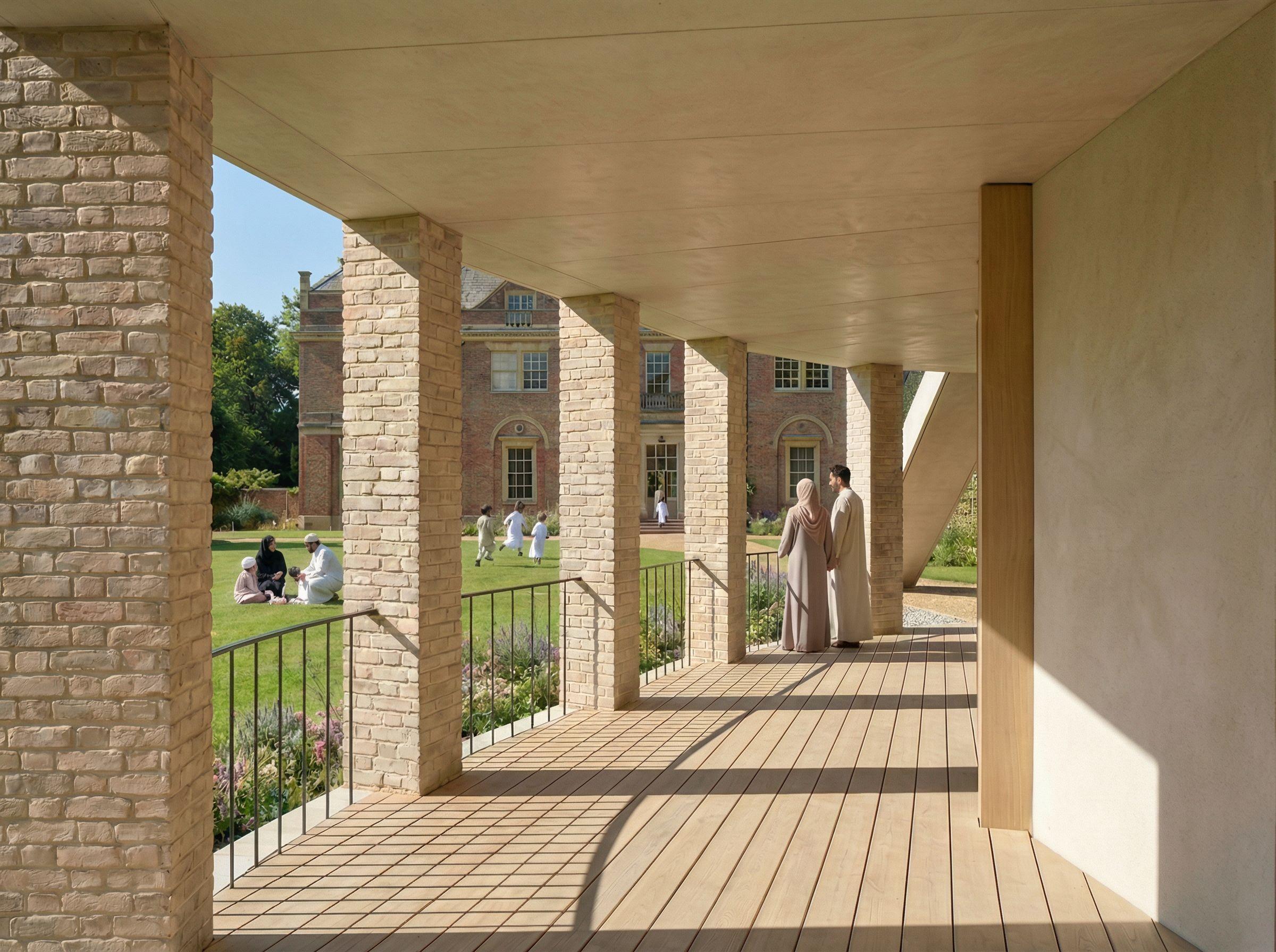 East Walkway Render
