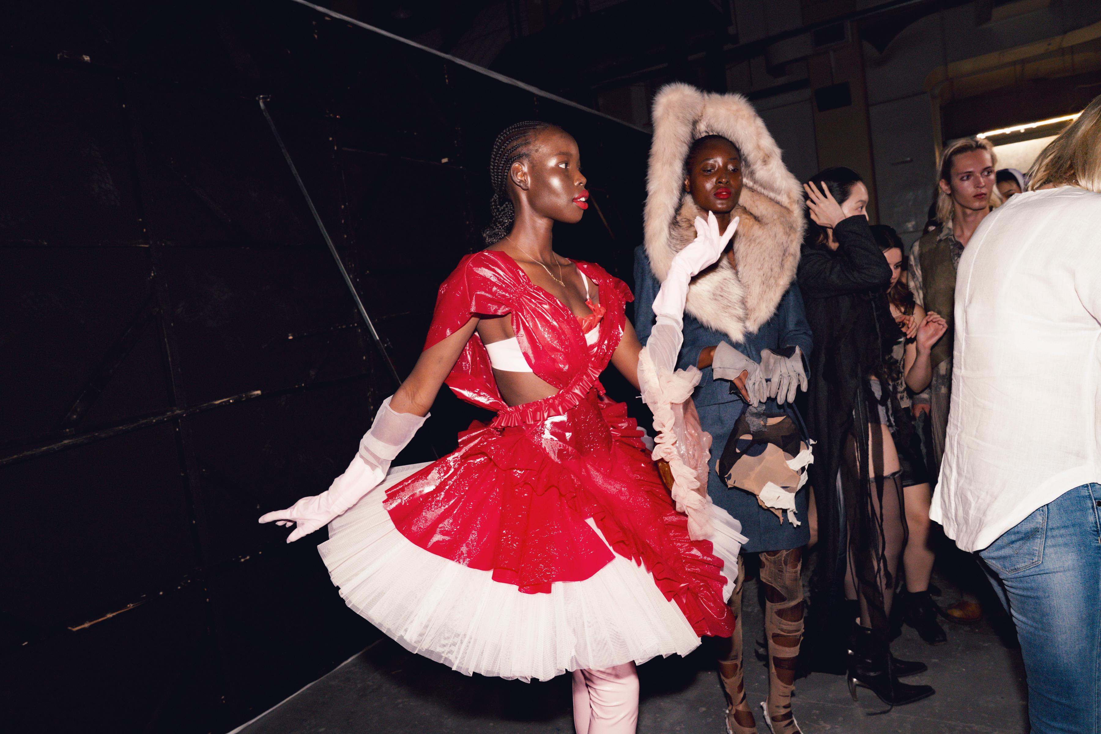 LOOK 3 BACKSTAGE 