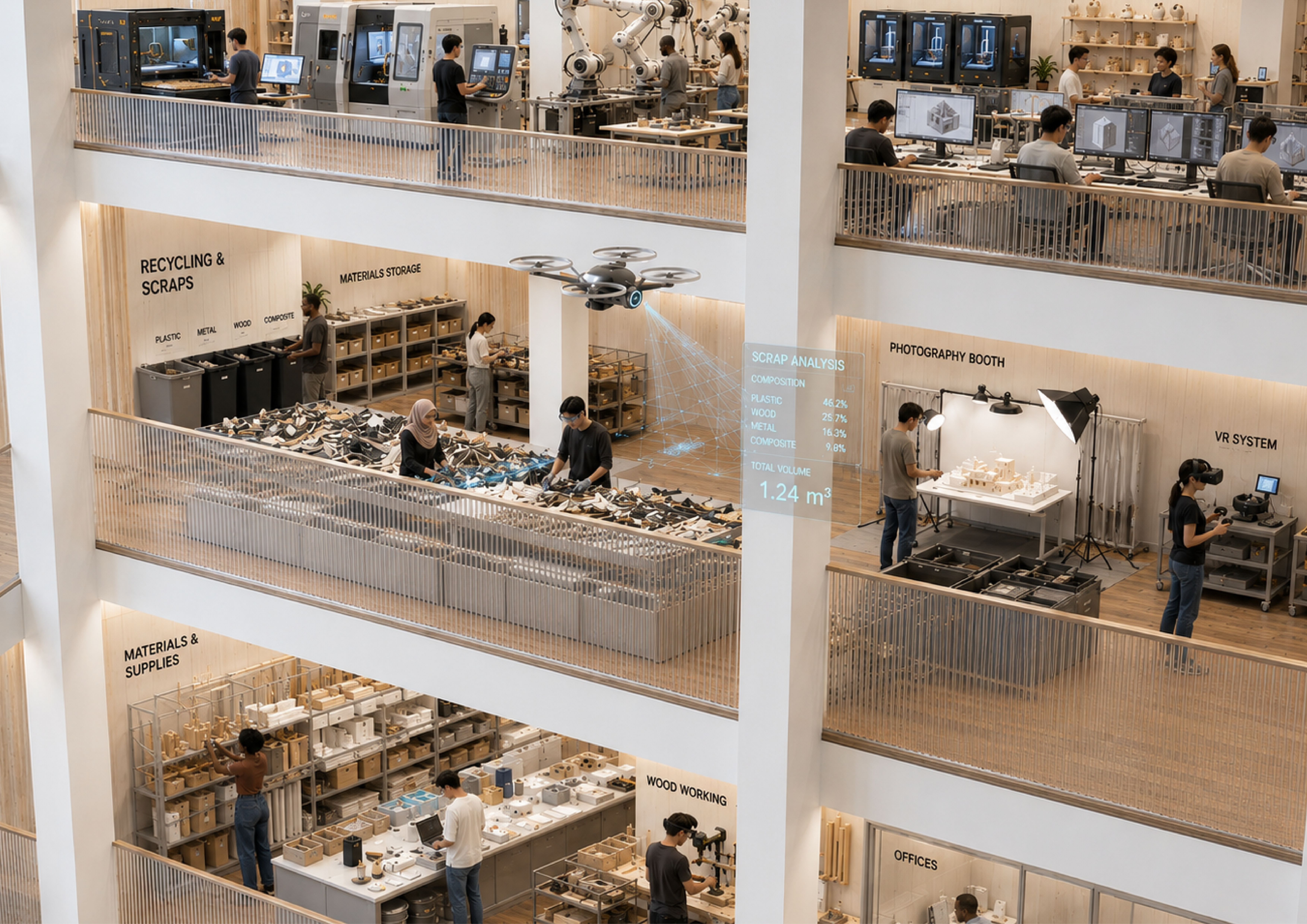 Fabrication Lab in 2080