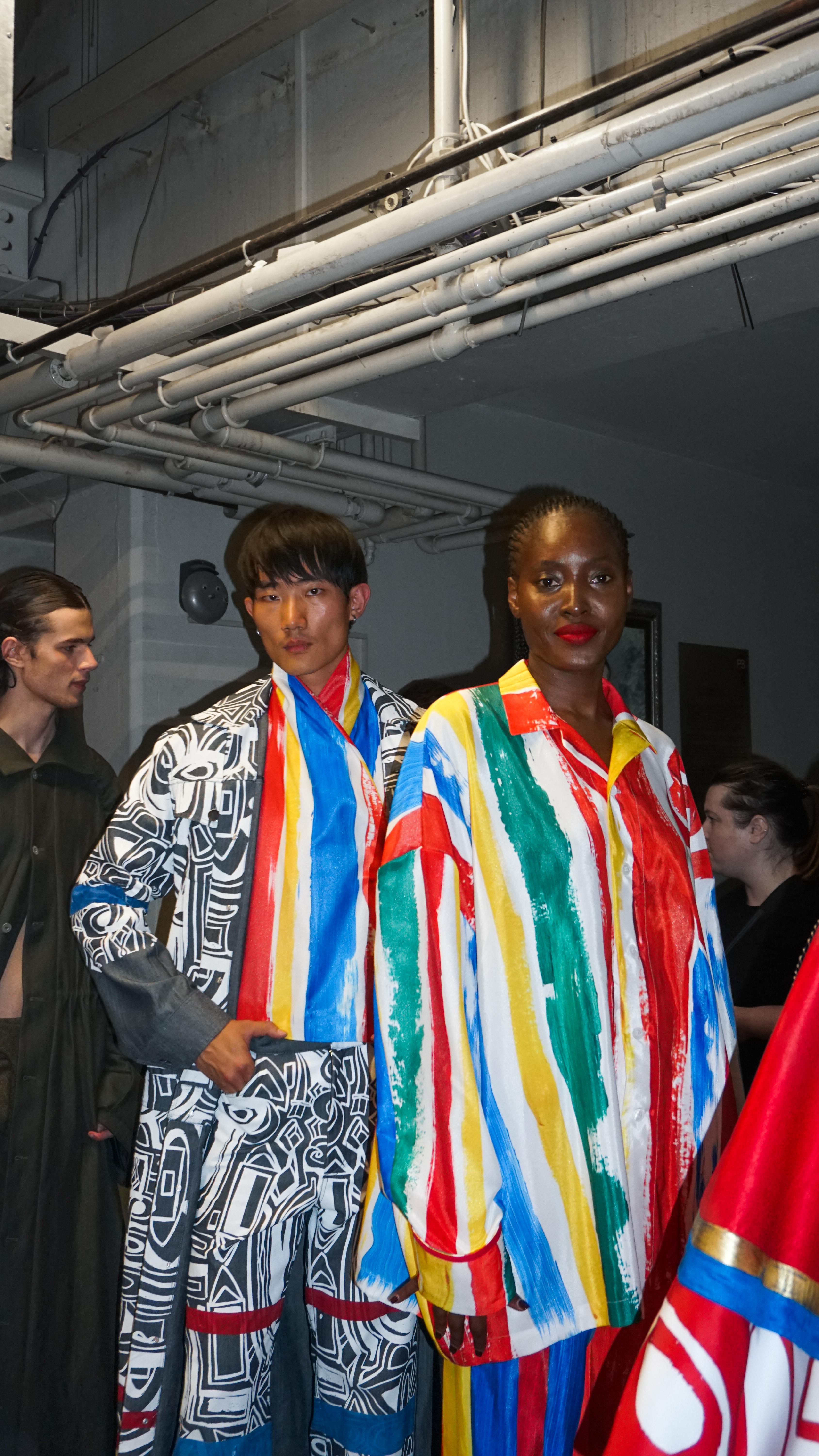 Look 5 & 6 ‘Aso Ikele’