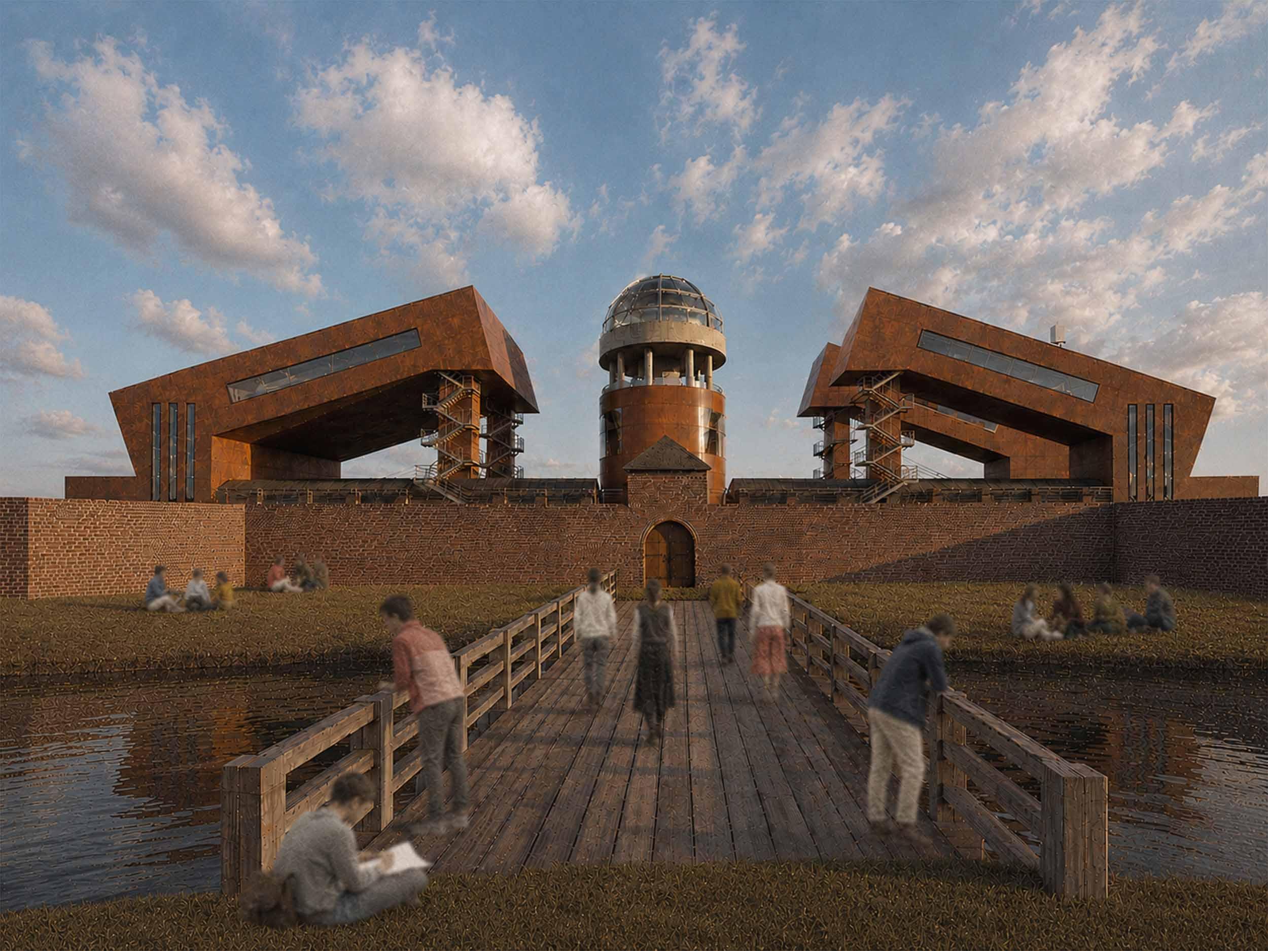 Tilbury Skills Exchange - Visualisations. The project aims to reconnect young people with practical industrial skills on Tilbury Fort,  museum. 