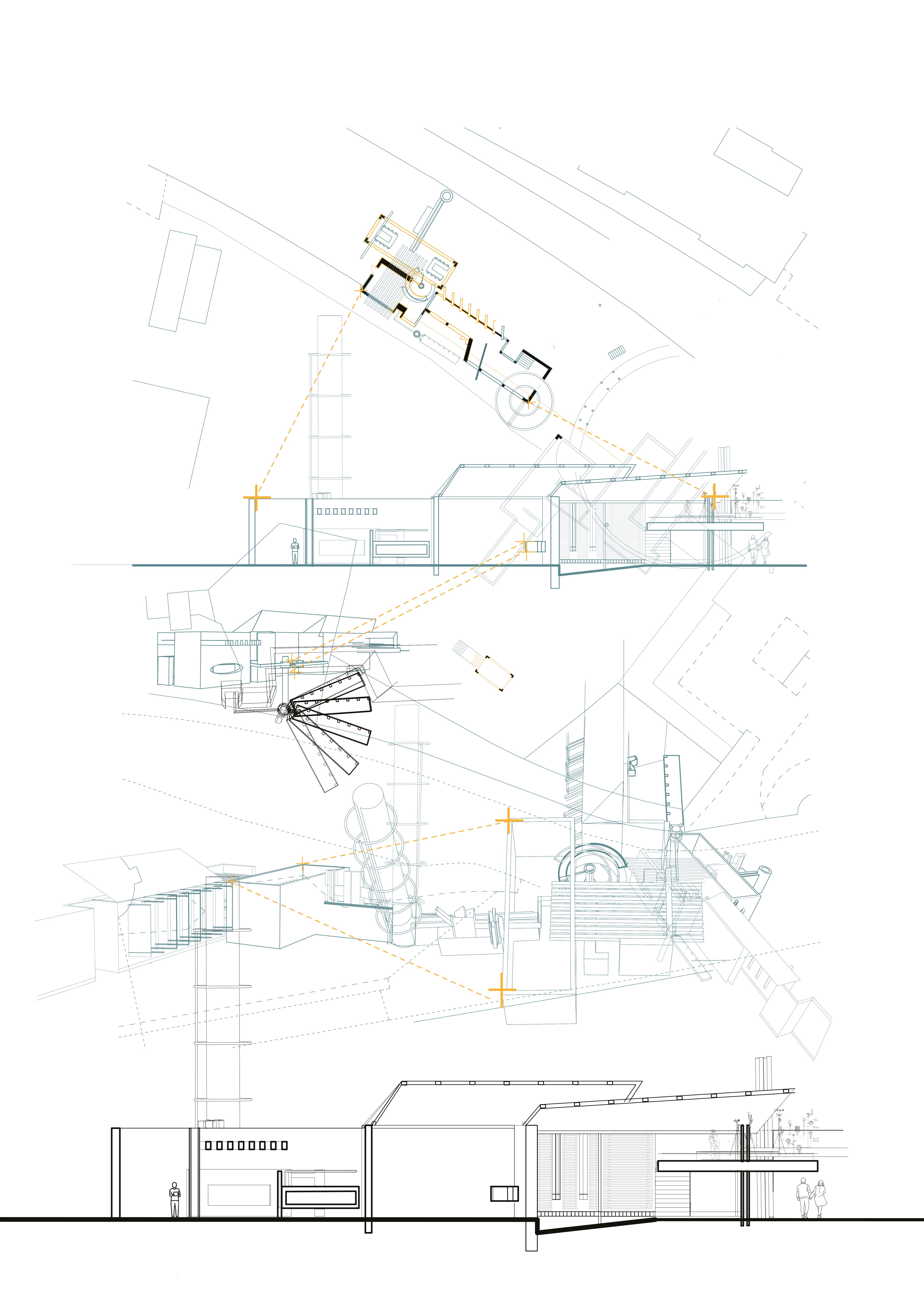 Plan & Perspective Movement Diagram