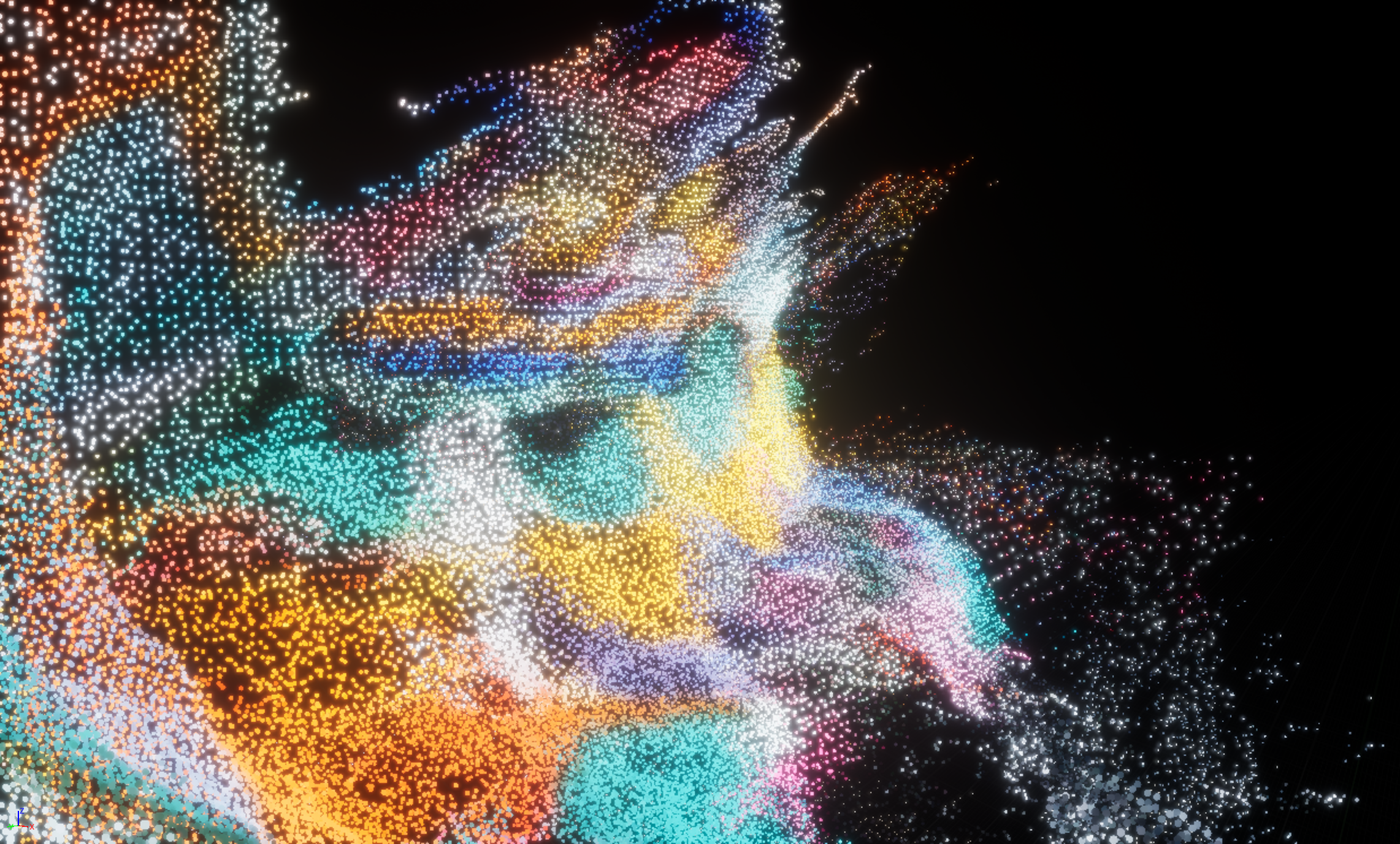 Pointcloud Mesh Interior View 2