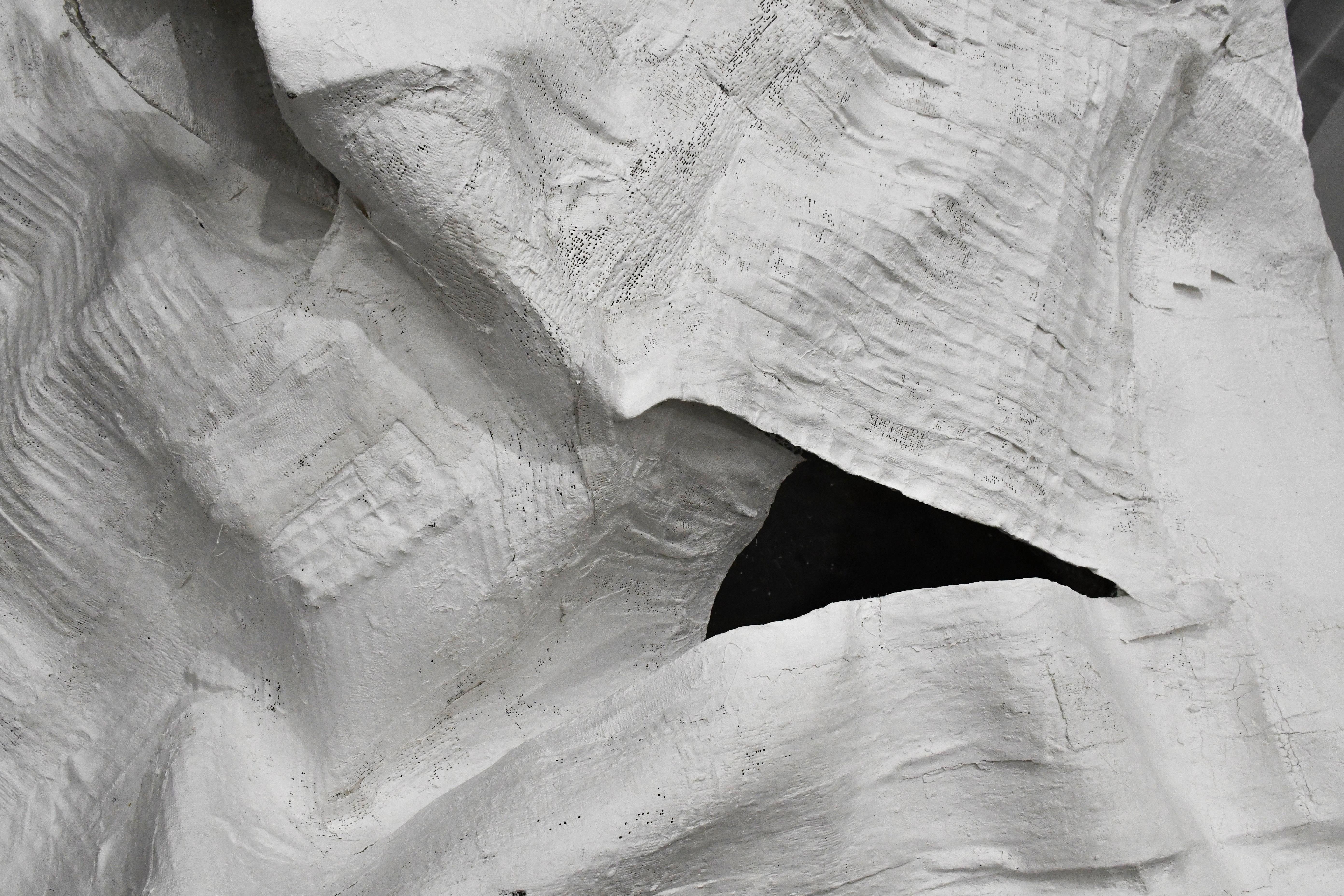 Clear, 2026, Ambika P3, London. Central sculpture, detail.