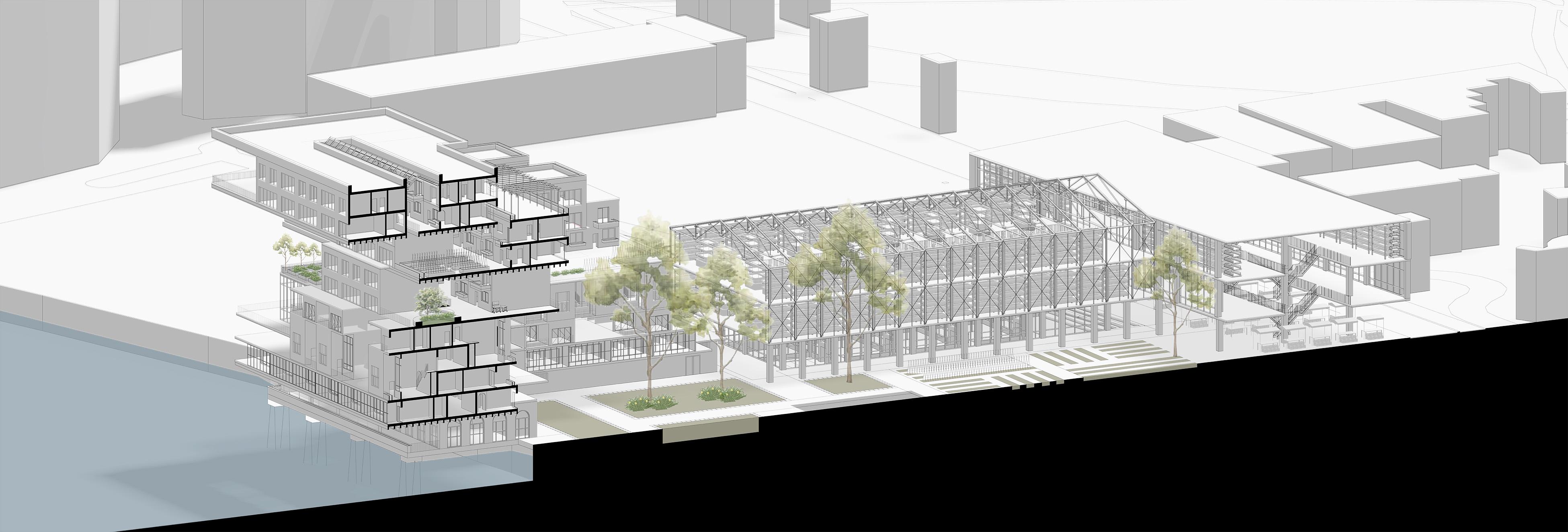 Cross Isometric Section