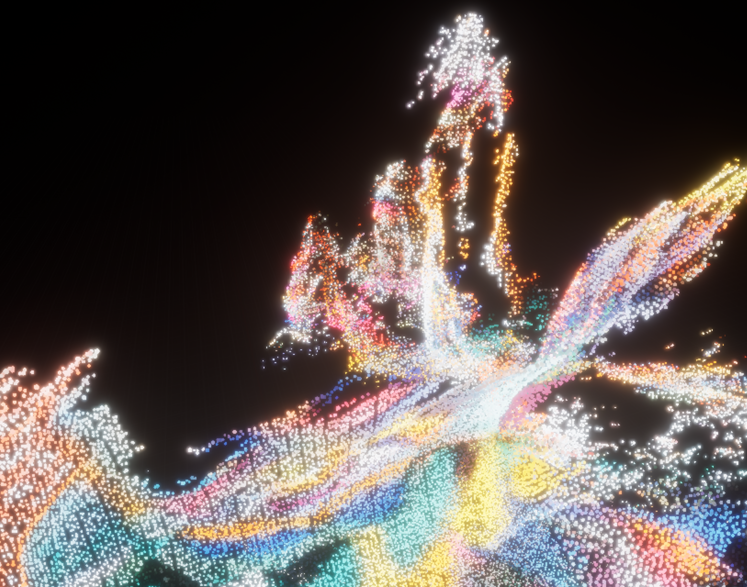 Pointcloud Mesh Interior View 1