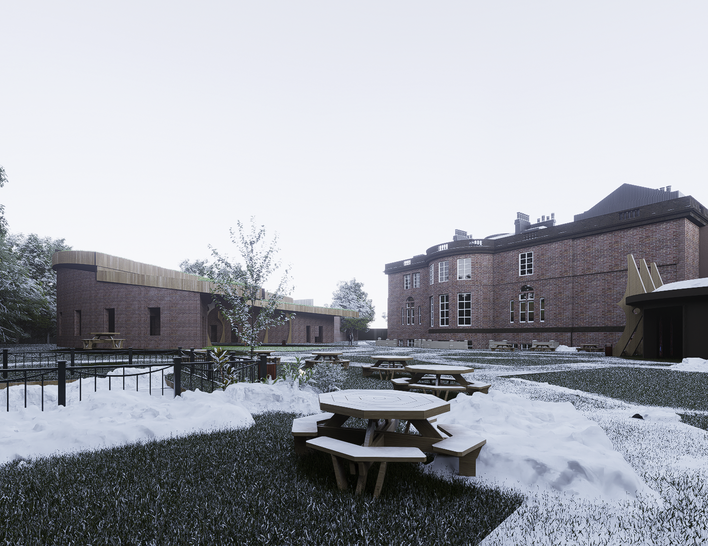 The Site in Winter