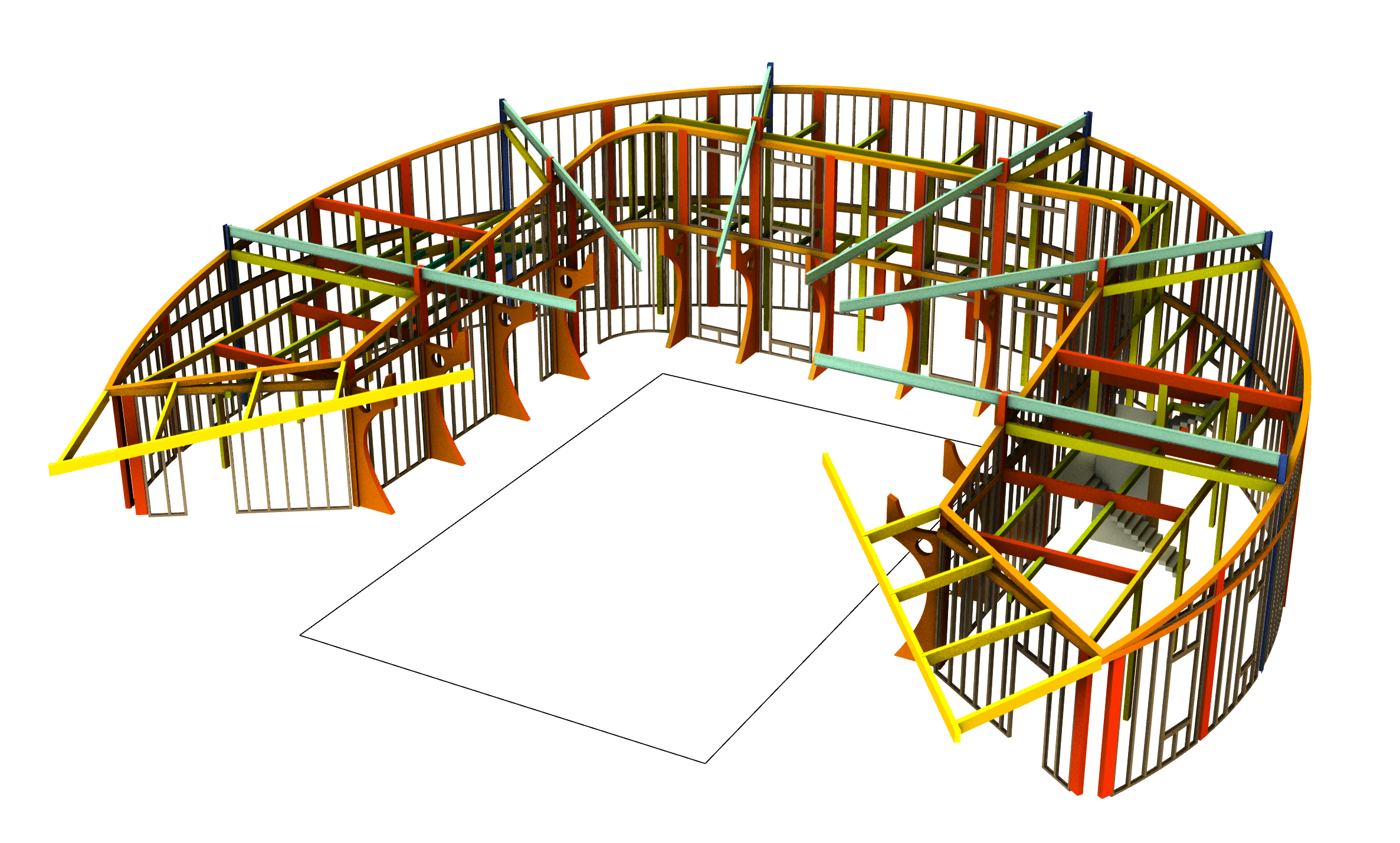 The Structure of the Sports Centre