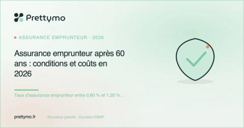 Assurance emprunteur après 60 ans : conditions et coûts en 2026