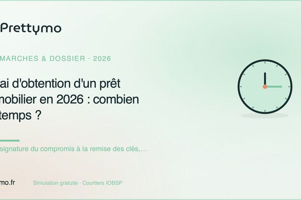 Délai d'obtention d'un prêt immobilier en 2026 : combien de temps ?