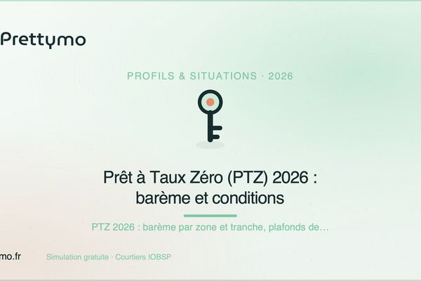 Prêt à Taux Zéro (PTZ) 2026 : barème et conditions