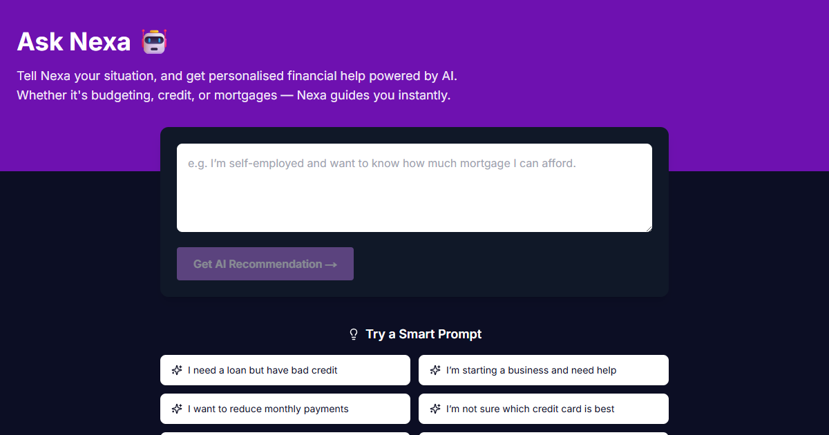 What Is Ask Nexa? Your Smart Financial Assistant Explained