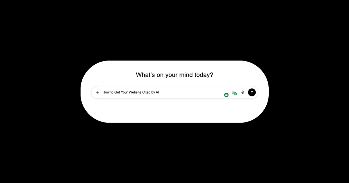 How to Get Your Website Cited by AI