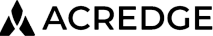 Acredge logo