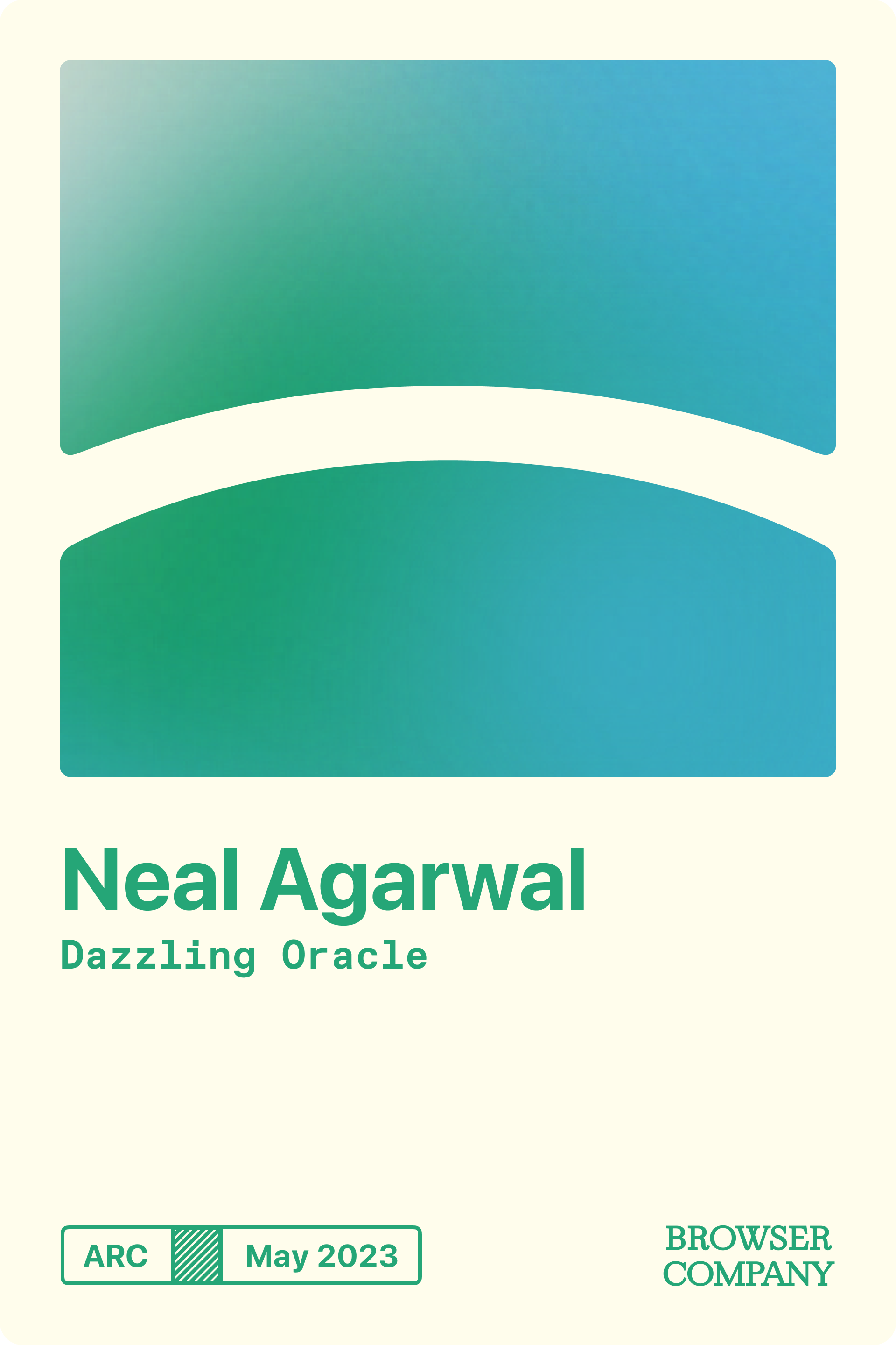 Neal Agarwal's Member Card