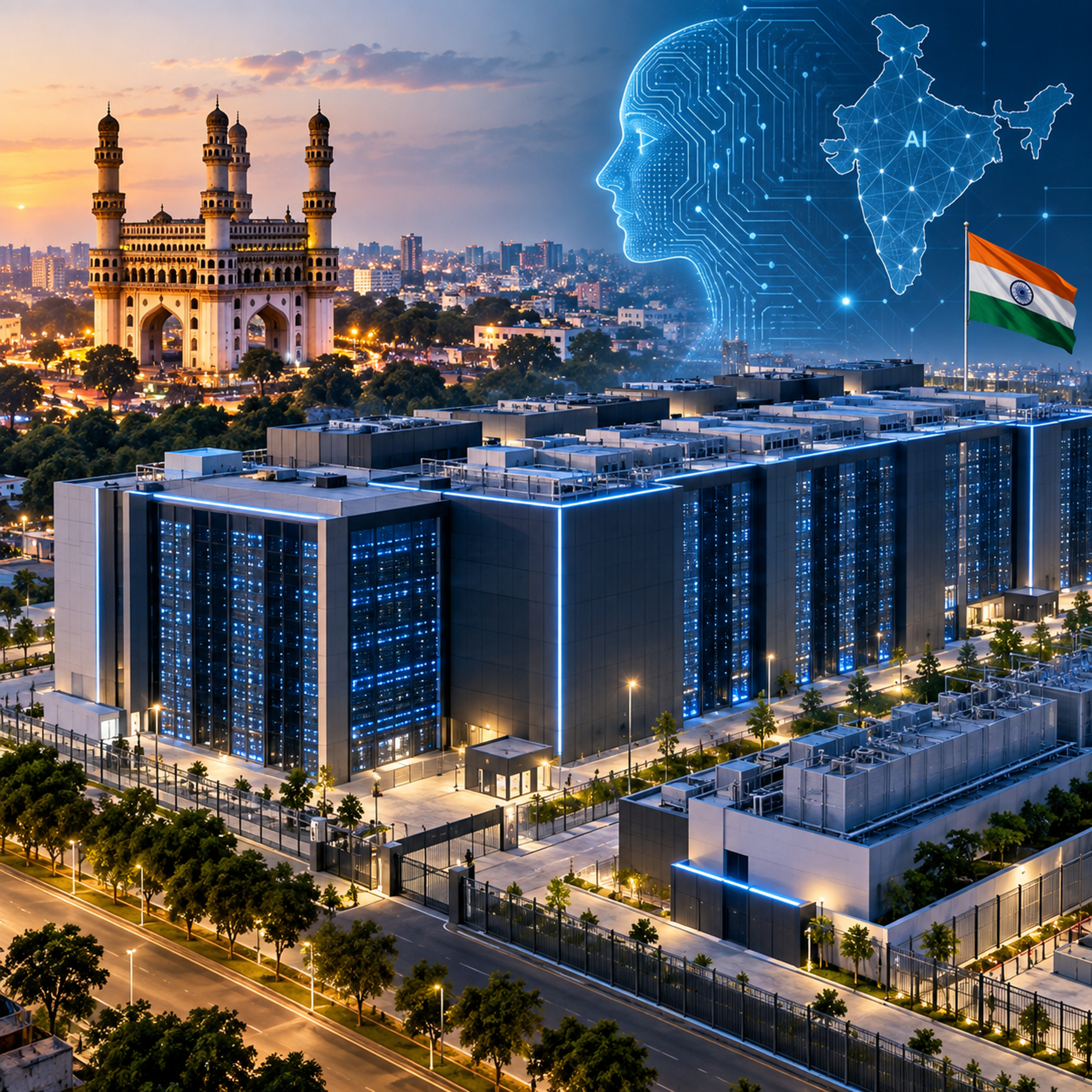 हैदराबाद में बनेगा देश का सबसे बड़ा AI डेटा सेंटर कैंपस, टाटा की TCS करेगी ₹70,000 करोड़ का निवेश