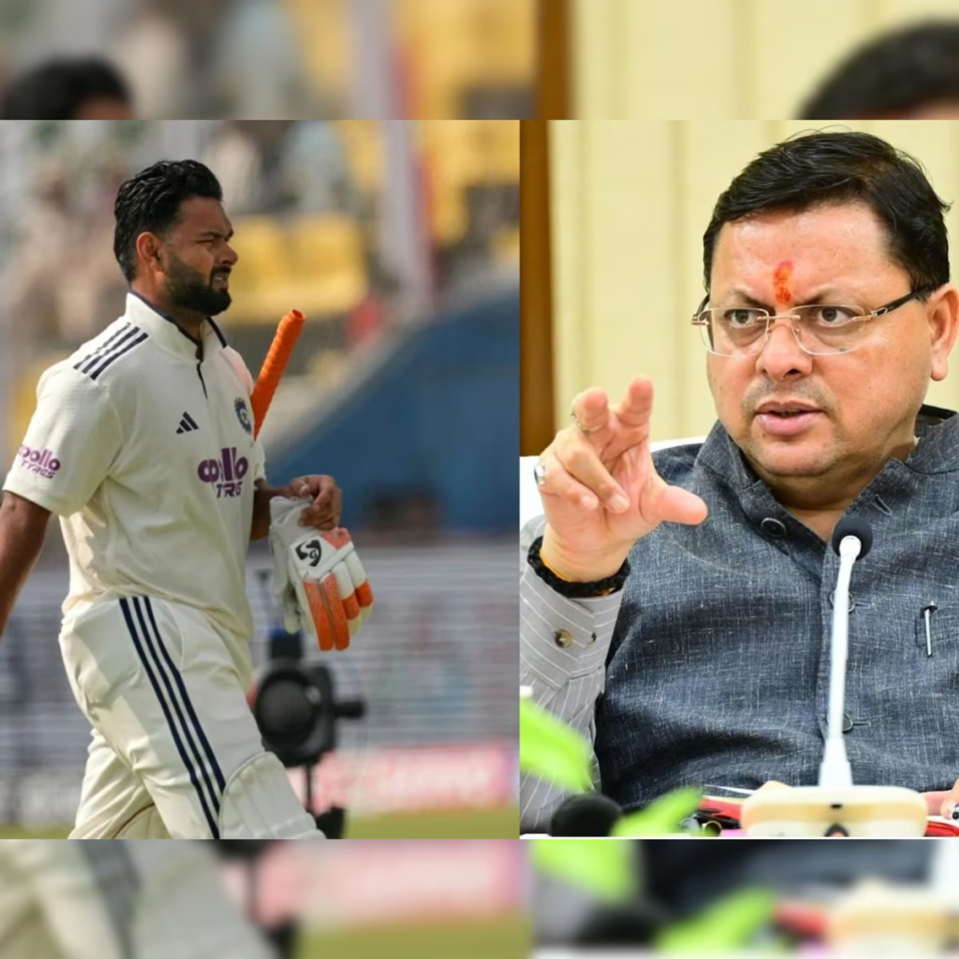 देवभूमि में आशियाने की तलाश: सबसे बड़े करदाता ऋषभ पंत की सीएम धामी से गुहार, सुलझाएं जमीन का उलझाव