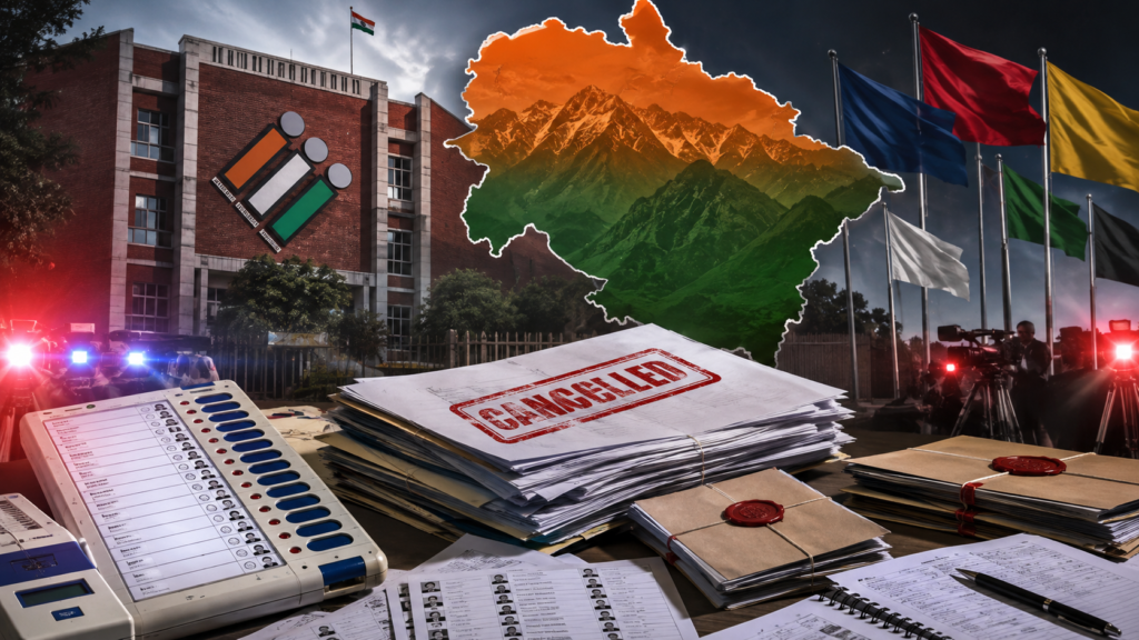 उत्तराखंड में 2027 चुनाव से पहले बड़ा एक्शन: चुनाव आयोग ने 17 राजनीतिक दलों को किया बैन