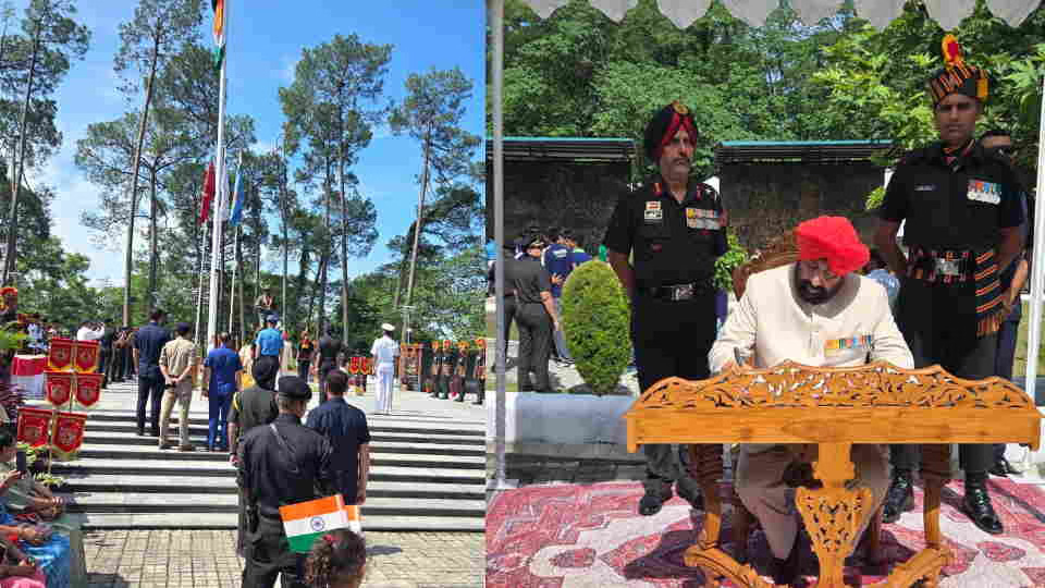 कारगिल विजय दिवस: राज्यपाल गुरमीत सिंह और सीएम धामी ने शहीदों को दी श्रद्धांजलि; चीड़बाग में ‘वीर नारियों’ का हुआ सम्मान