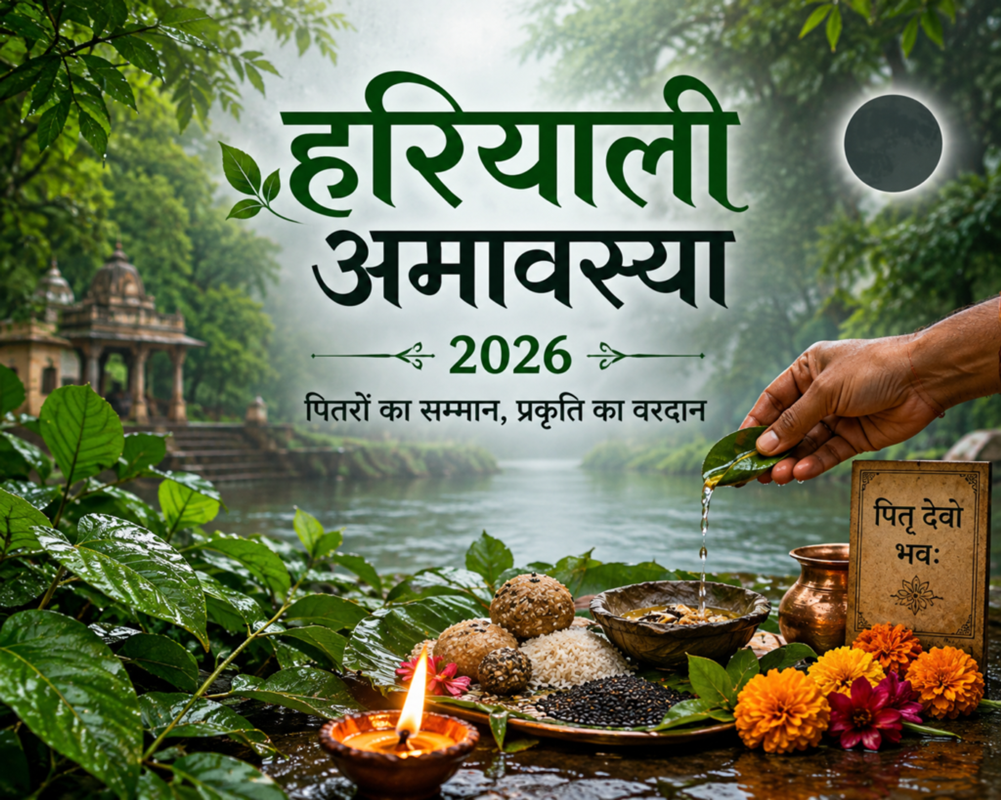Hariyali Amavasya 2026: हरियाली अमावस्या पर बन रहे कई दुर्लभ योग; जानें स्नान-दान का शुभ मुहूर्त, पूजा विधि और महत्व