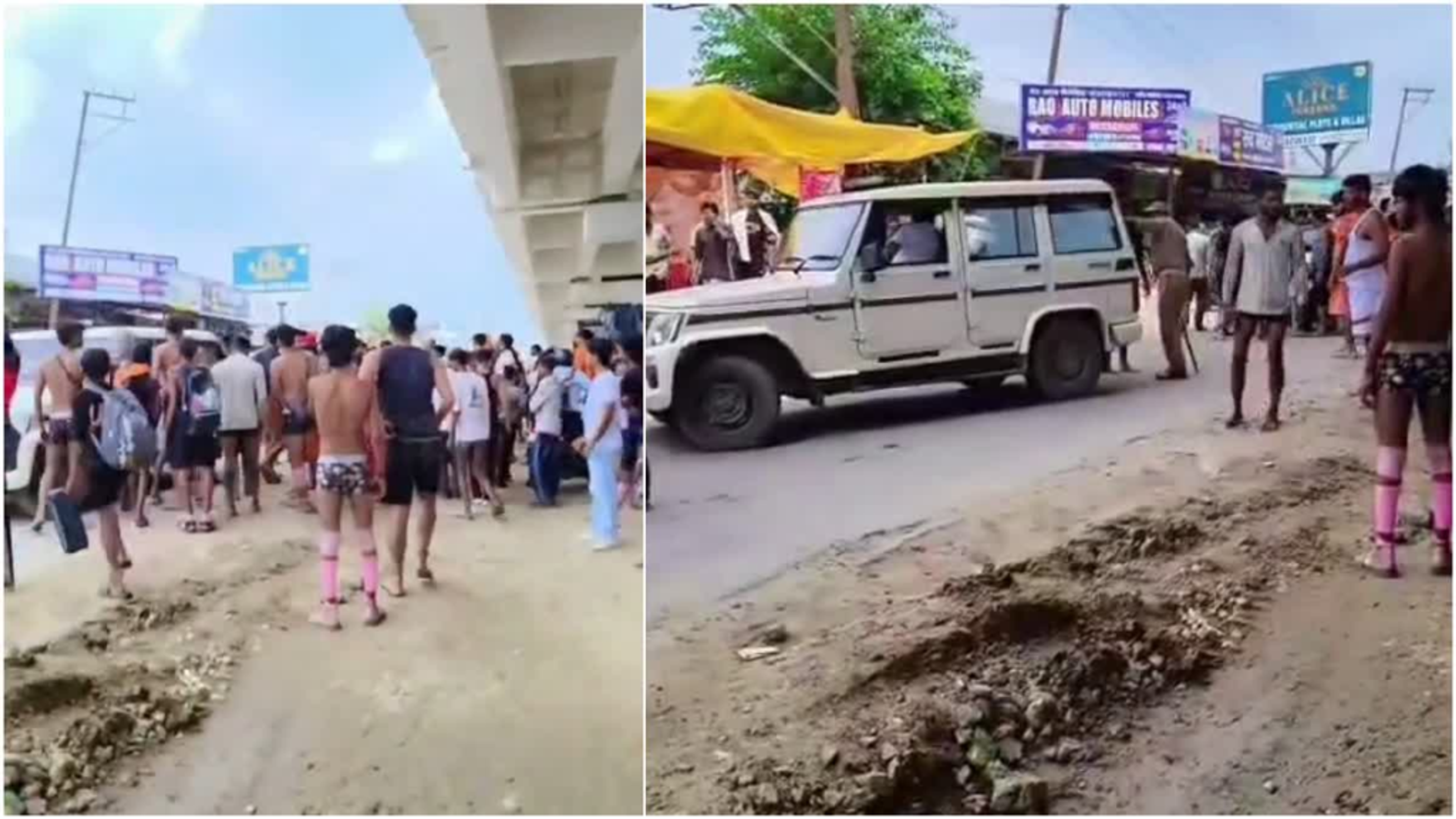 हरिद्वार: निर्माणाधीन फ्लाईओवर का लोहे का गार्डर गिरने से 2 कांवड़ियों की दर्दनाक मौत