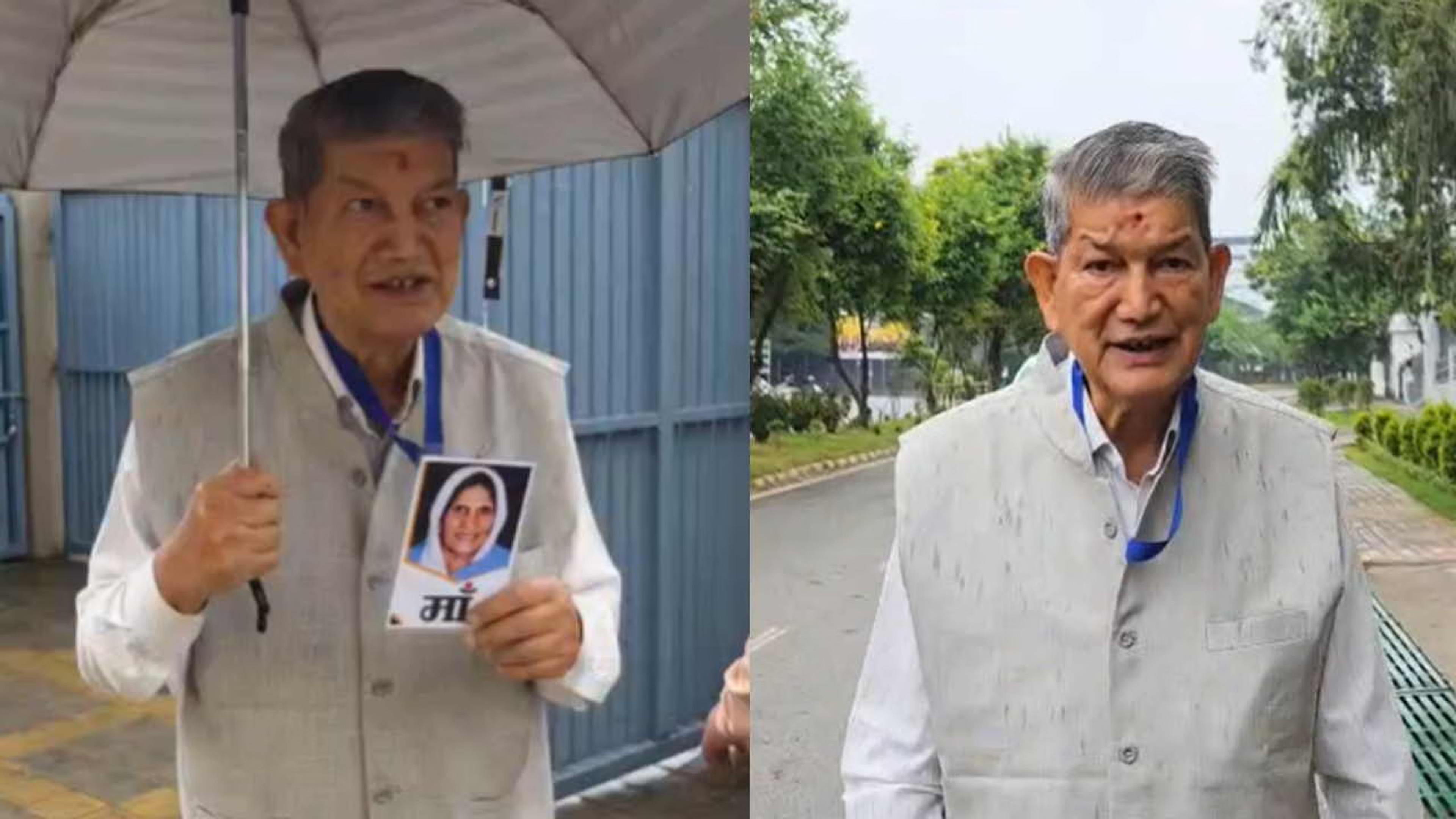 हाथ में मां की तस्वीर लेकर ED दफ्तर पहुंचे पूर्व CM हरीश रावत: बोले— 'चुनाव से पहले शुरू हो जाता है एजेंसियों का खेल'; ओएसडी पर लगे आरोपों पर भाजपा को घेरा