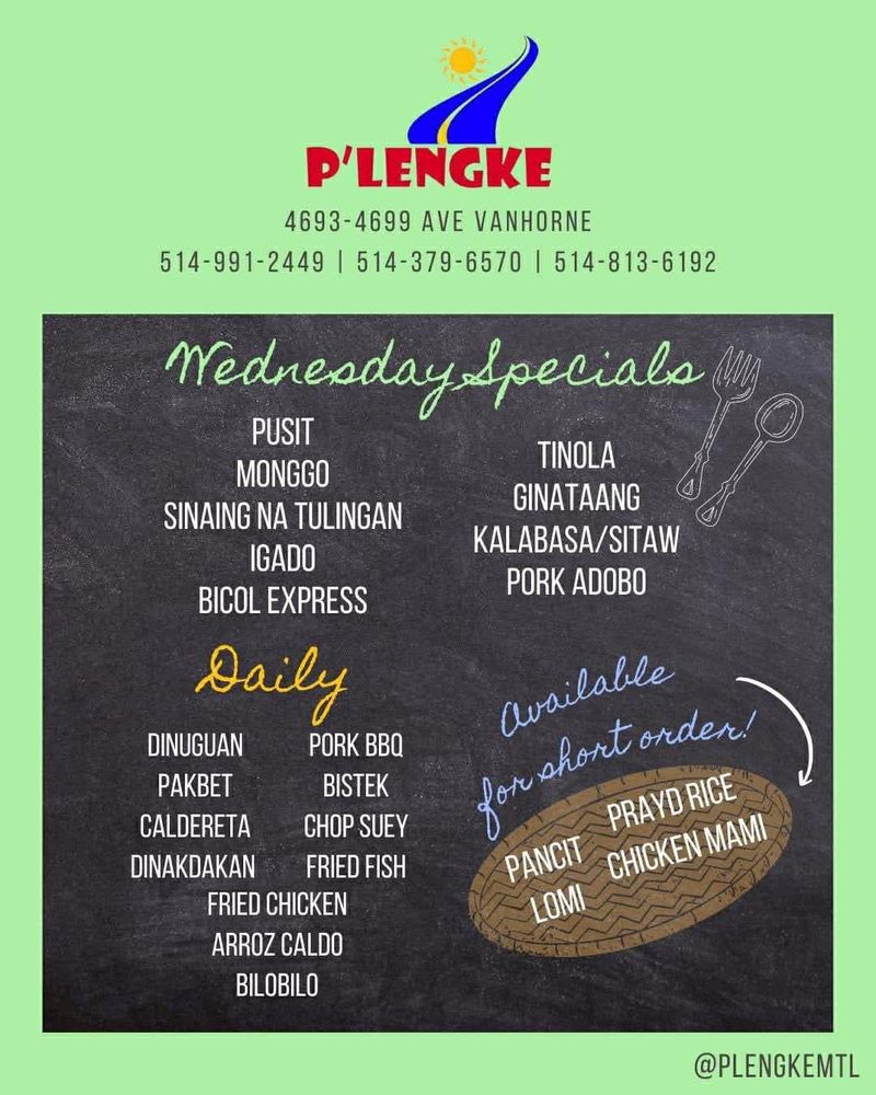 Wednesday Specials