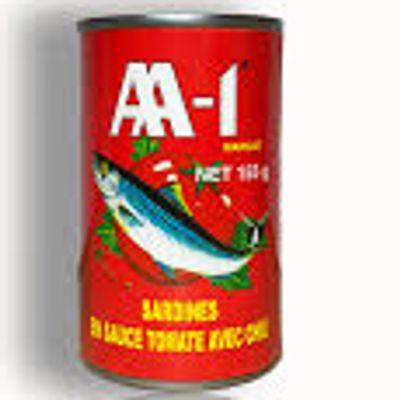 AA-1 Sardines Tomato Sauce with Chili 155g
