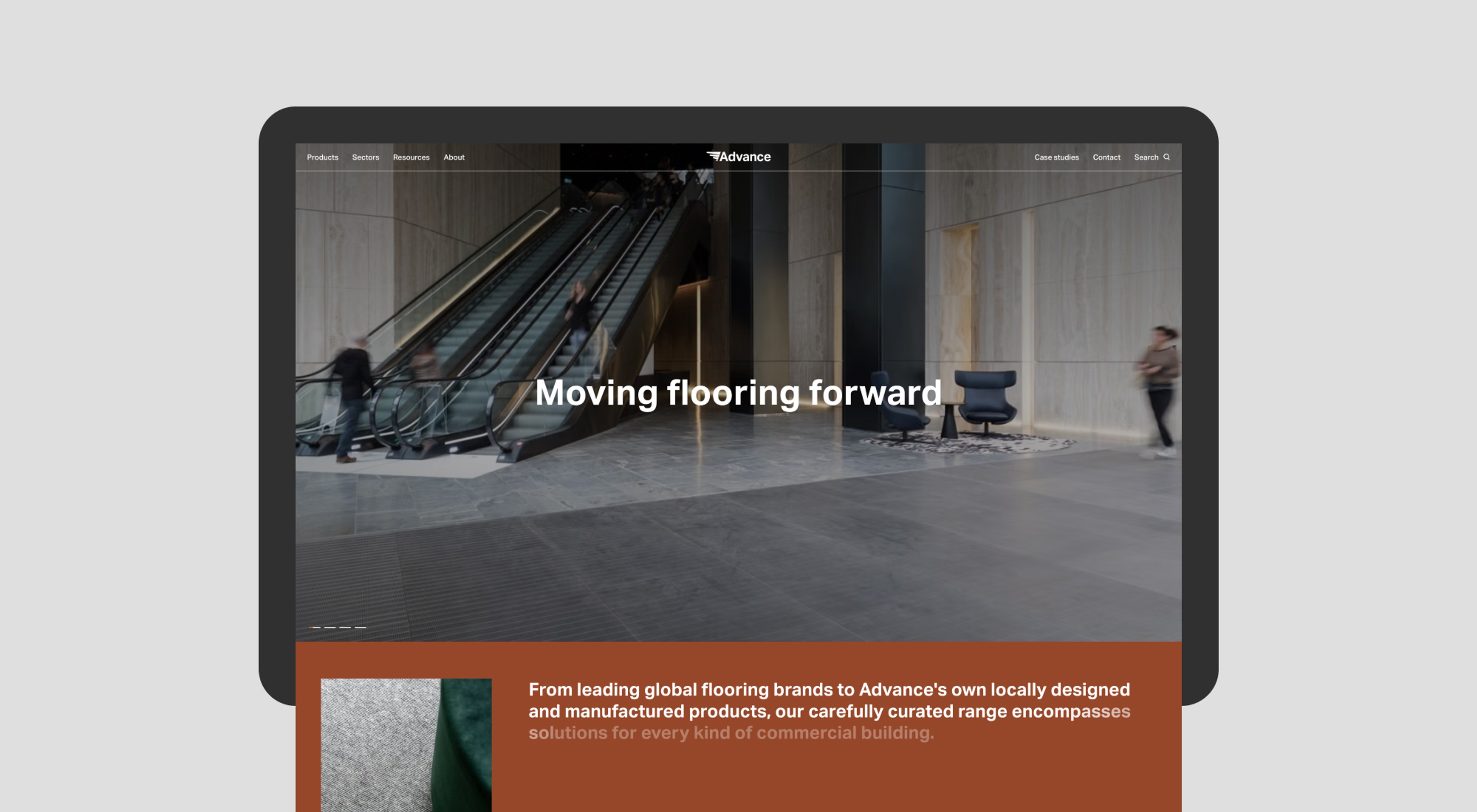 Advance Flooring Website