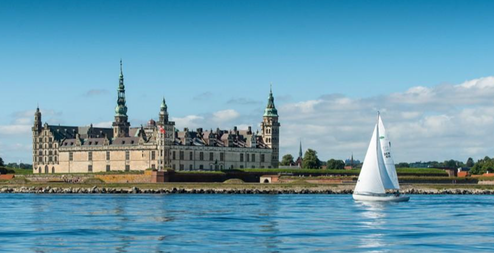 Kronborg fra havet