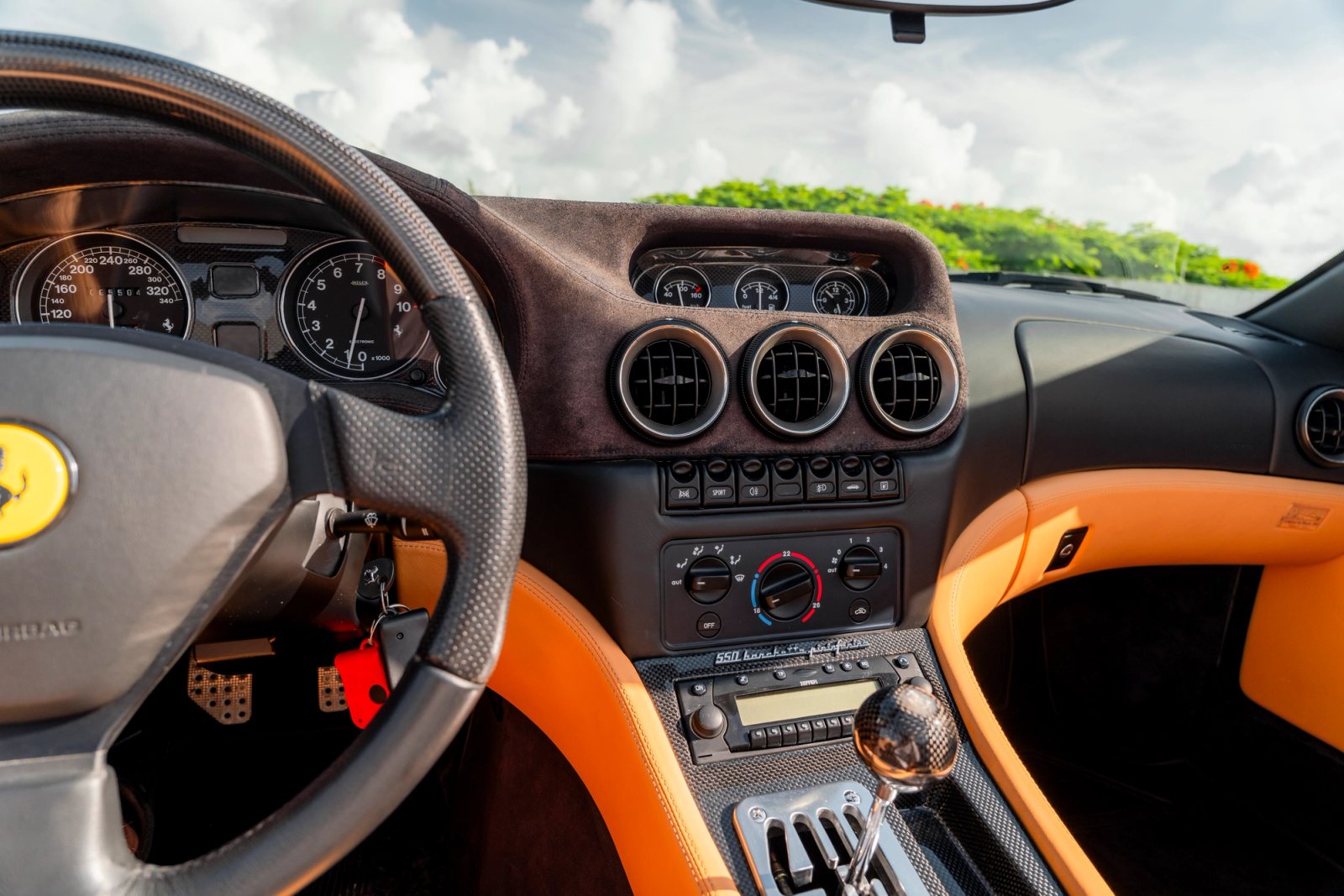 2001 Ferrari 550 Barchetta Interior 37