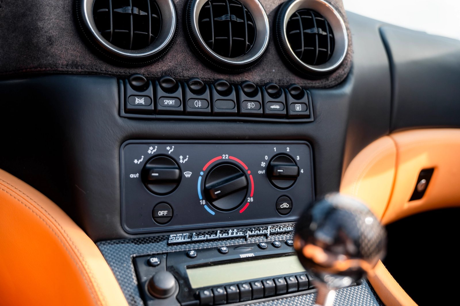 2001 Ferrari 550 Barchetta Interior 42