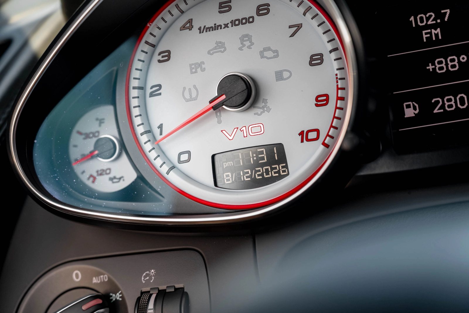 2012 Audi R8 V10 Interior 103