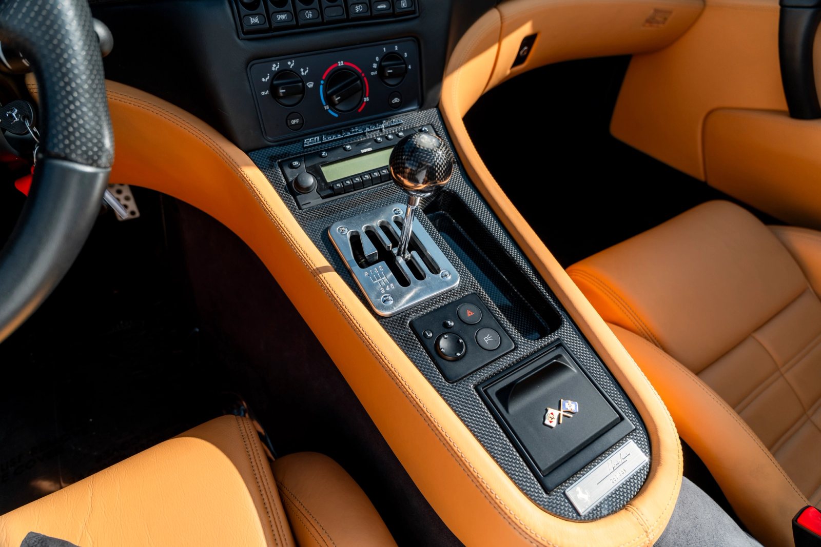 2001 Ferrari 550 Barchetta Interior 52