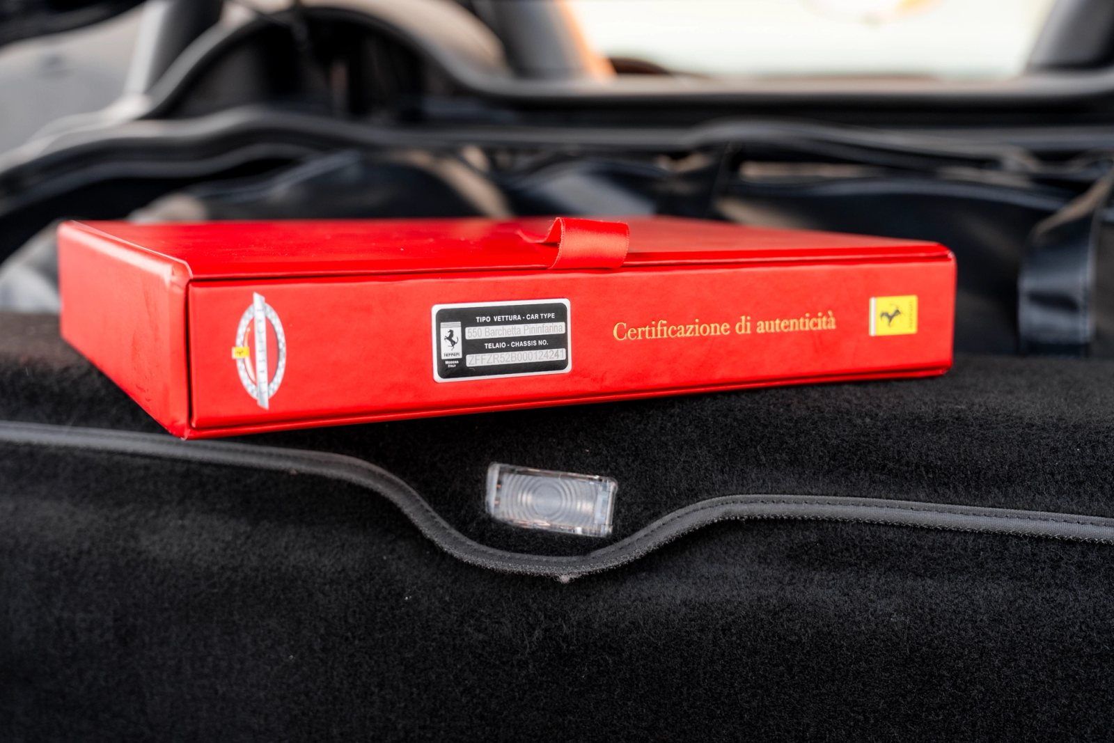 2001 Ferrari 550 Barchetta Misc 157