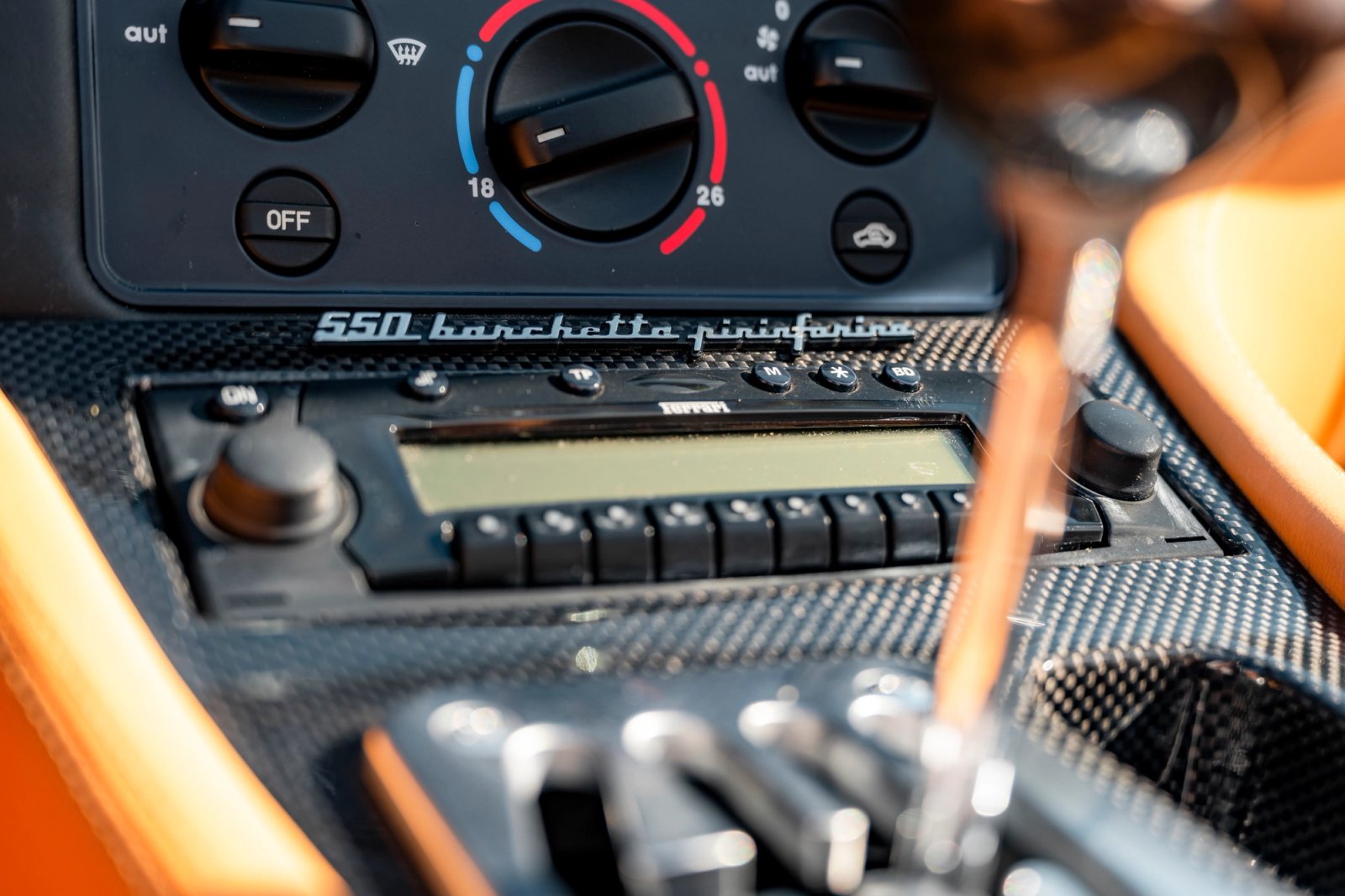 2001 Ferrari 550 Barchetta Interior 47