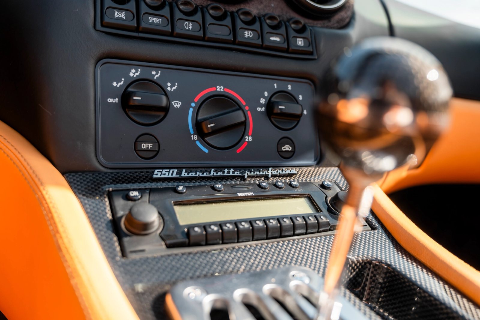 2001 Ferrari 550 Barchetta Interior 45