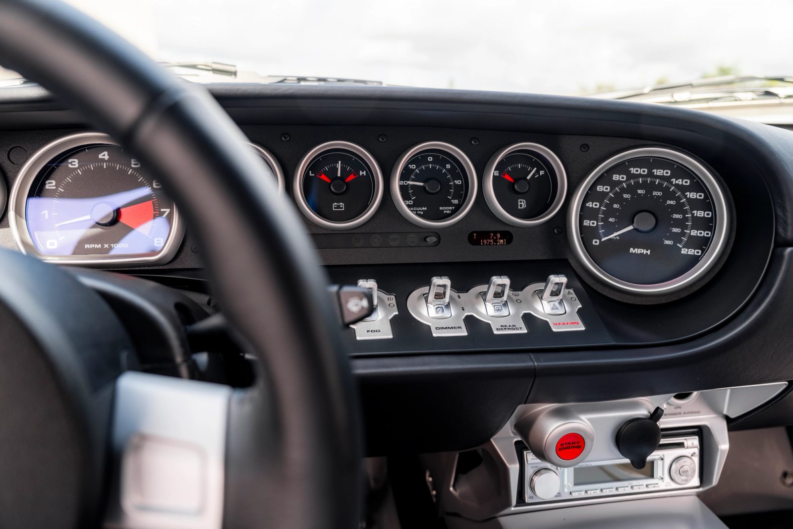 2006 Ford GT Interior 88