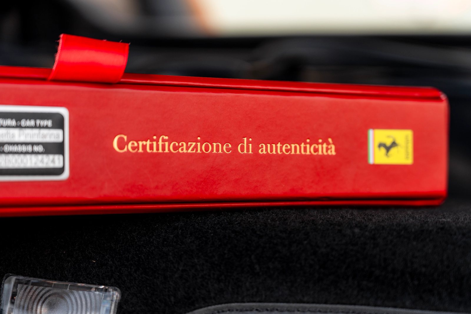 2001 Ferrari 550 Barchetta Misc 159