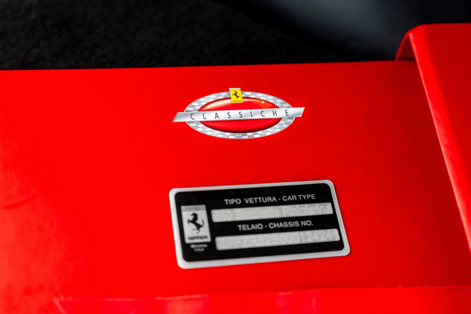 2001 Ferrari 550 Barchetta Misc 161