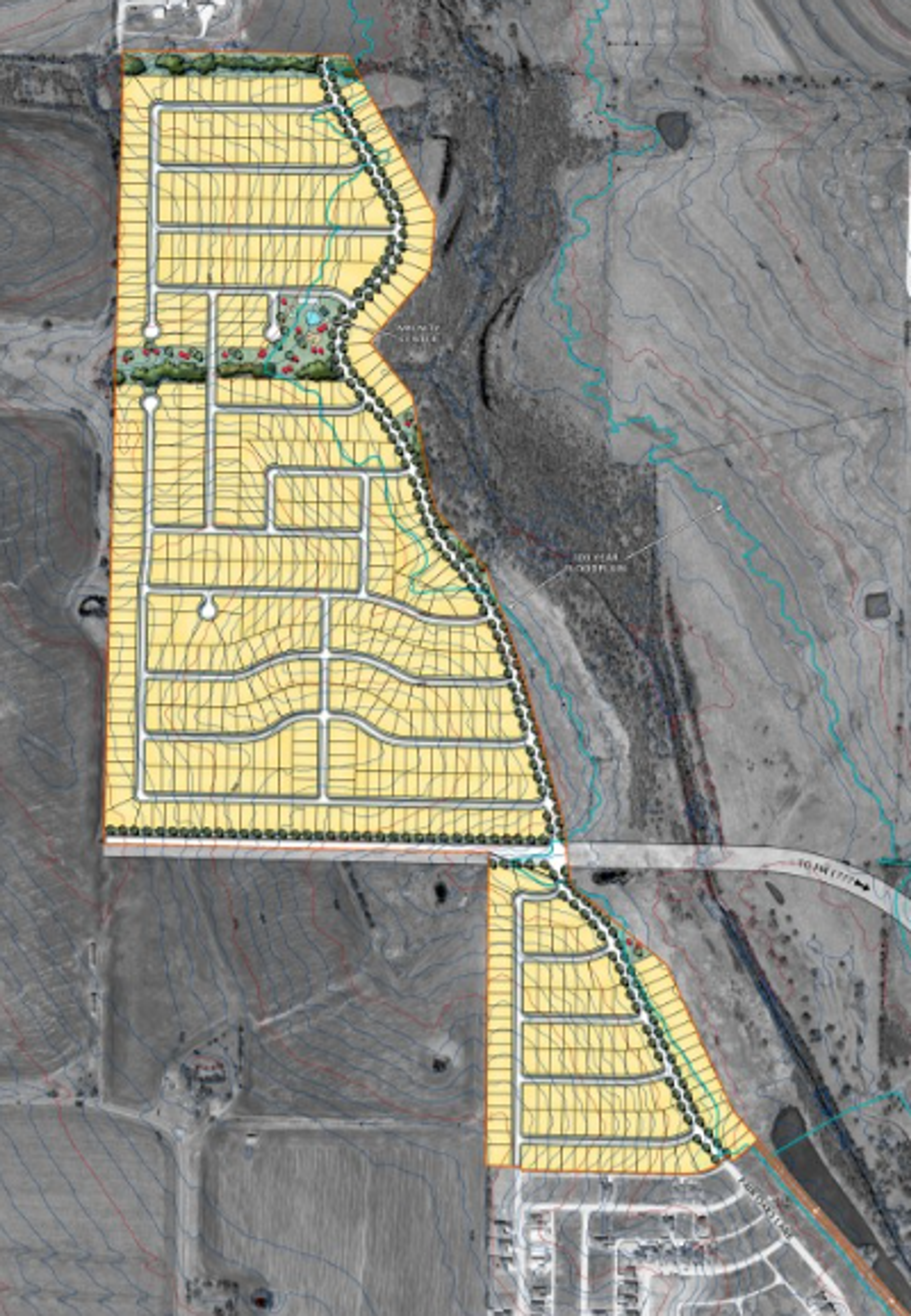 Hidden Creek land plan