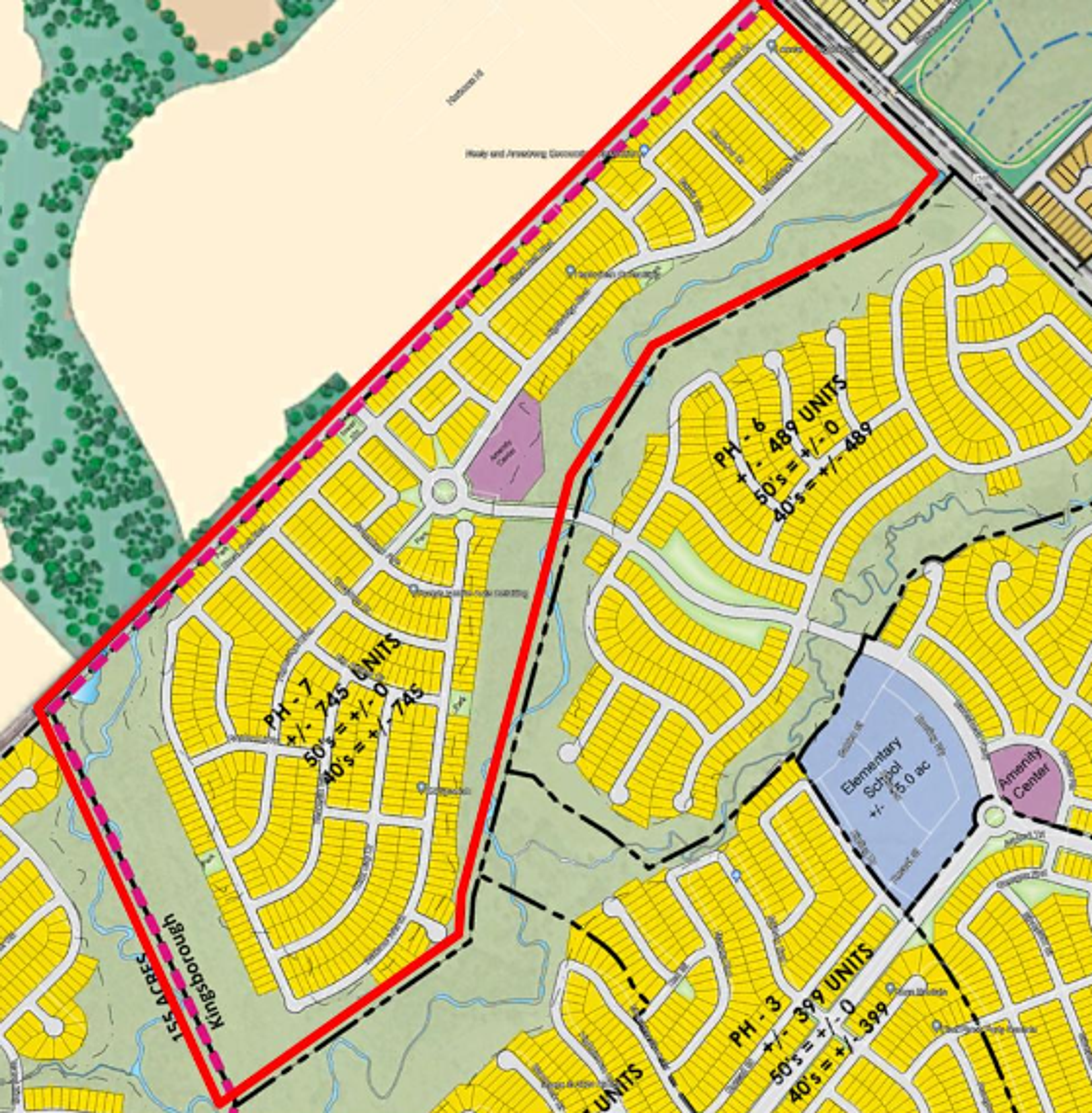 Kingsborough NE land plan