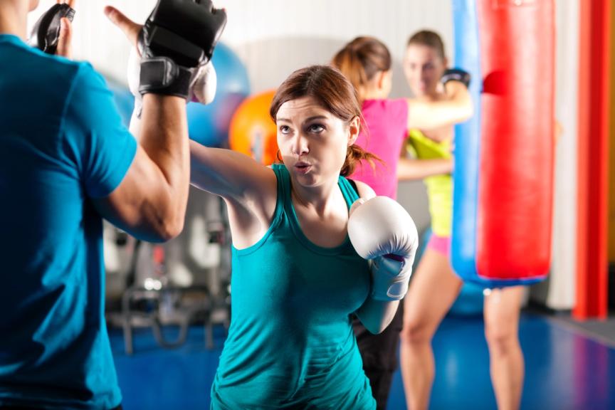 Boxing Classes, Kickboxing Workout