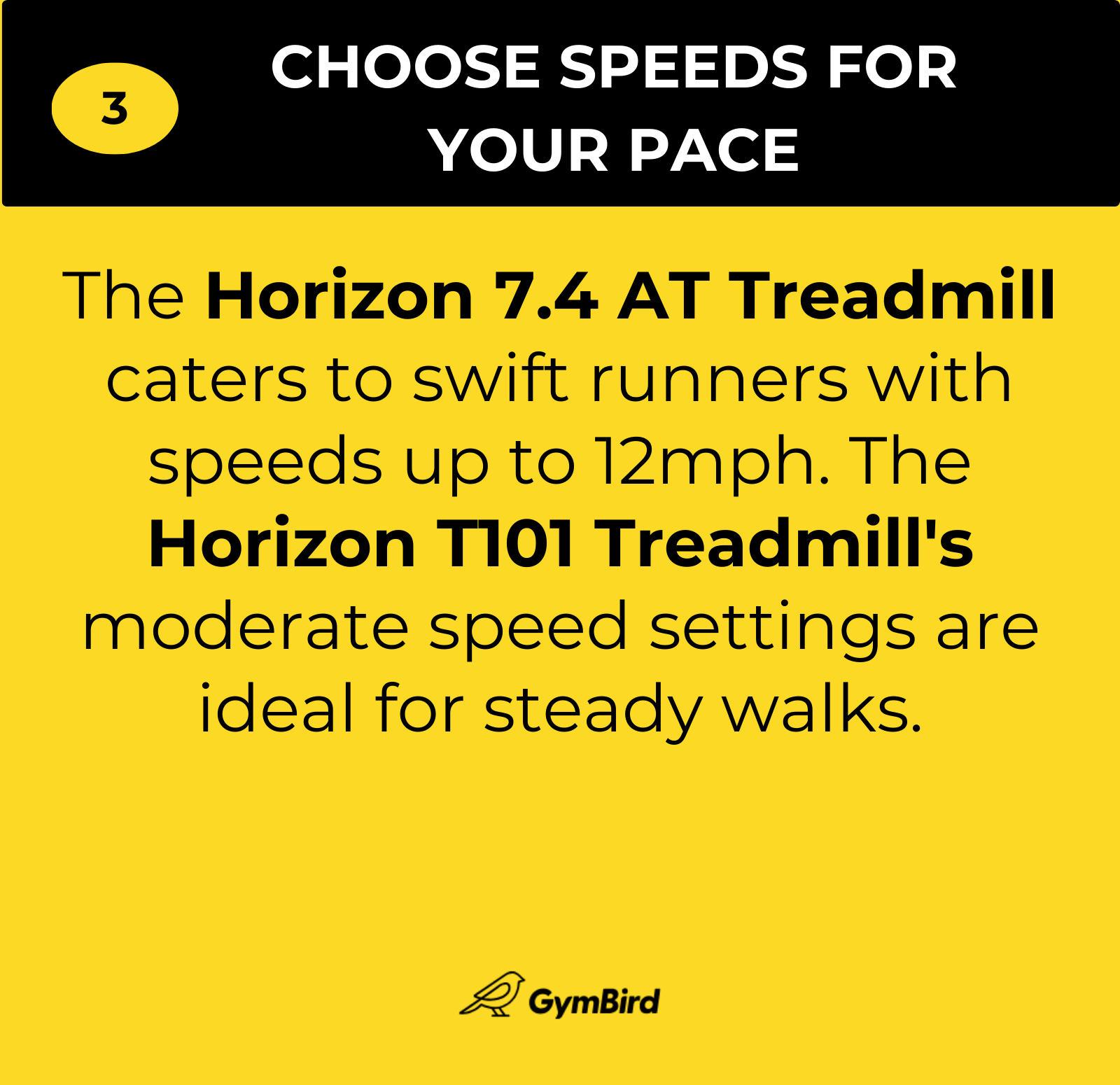 How to Choose a Treadmill - Speed