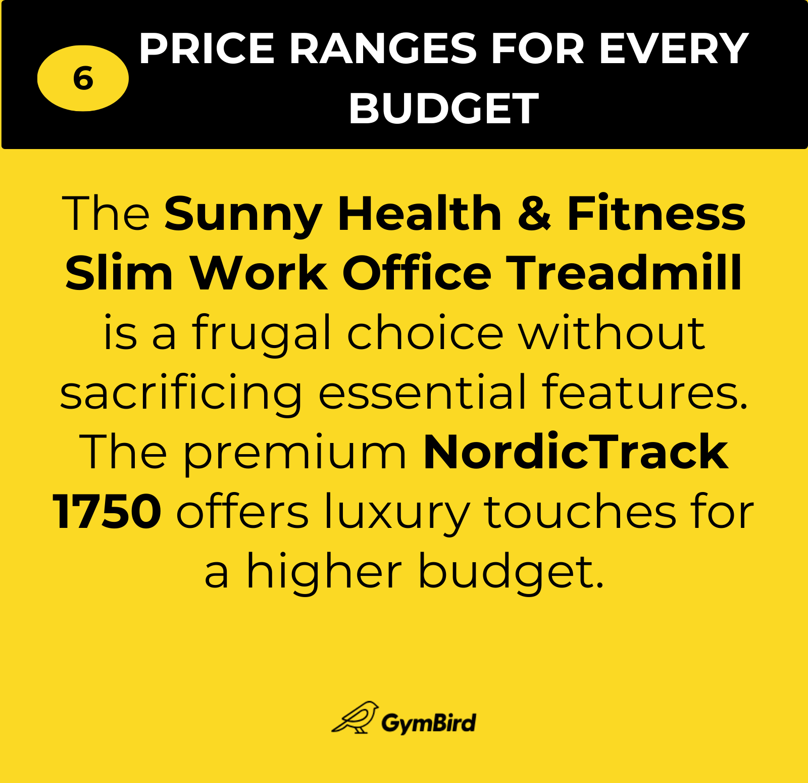 How to Choose a Treadmill - Budget