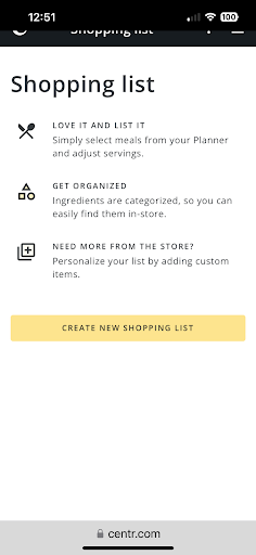 Centr Shopping Screenshot